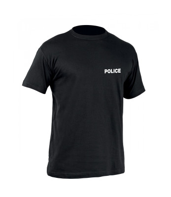 Tee-shirt Strong Police Noir - TOE
