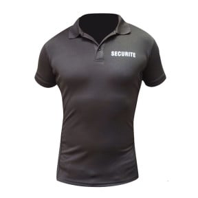 Polo Cooldry BEVEILIGING Zwart - Patrol