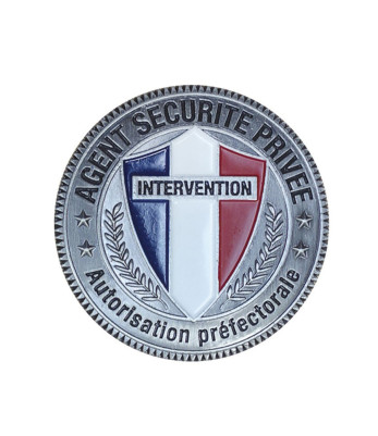Médaille Agent de Sécurité Privée - Patrol