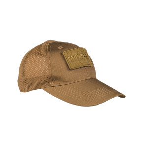 Casquette Base-Ball filet Noir - Miltec