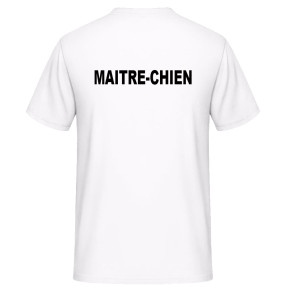 T-Shirt HUNDEFÜHRER Weiß - Vetsecurite