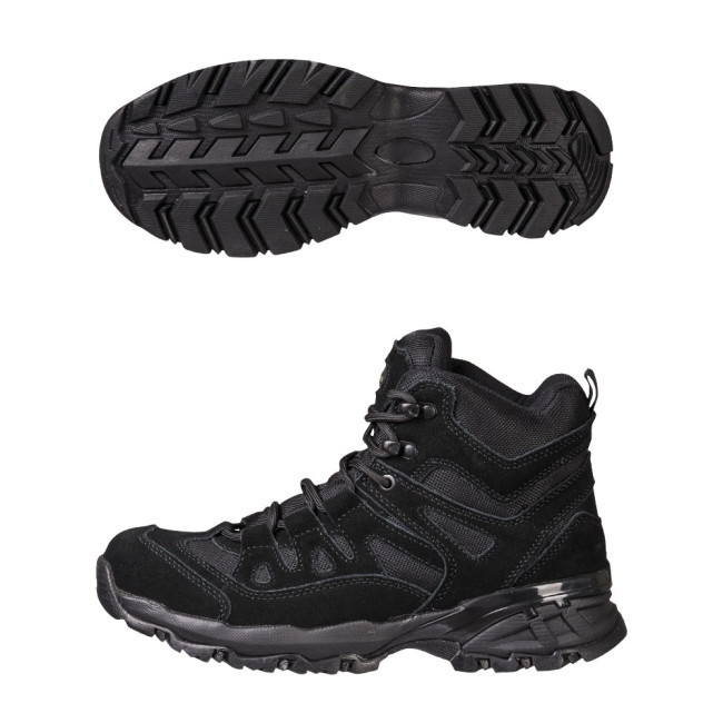 Squad mid Zwarte Schoenen - Miltec