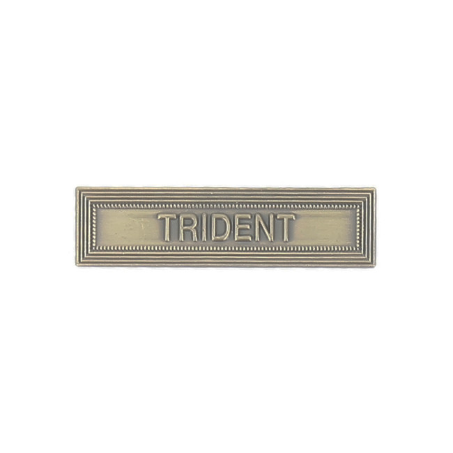 Agrafe ordonnance TRIDENT bronze
