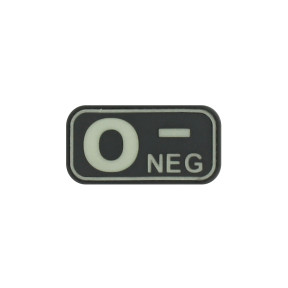 Patch groupe sanguin A- Photolumincescent - JTG