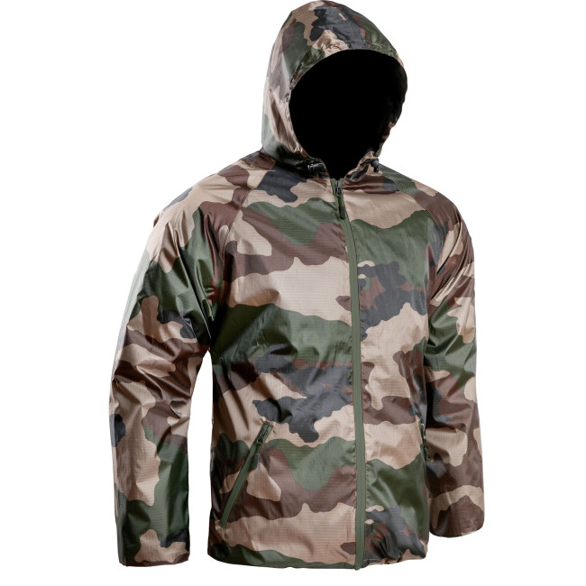 Ultra-Light Camo CE Membran-Regenjacke - A10 Equipment