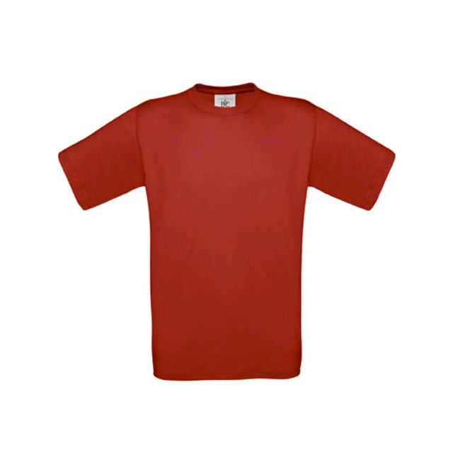 Tee-shirt manches courtes Rouge - B&C