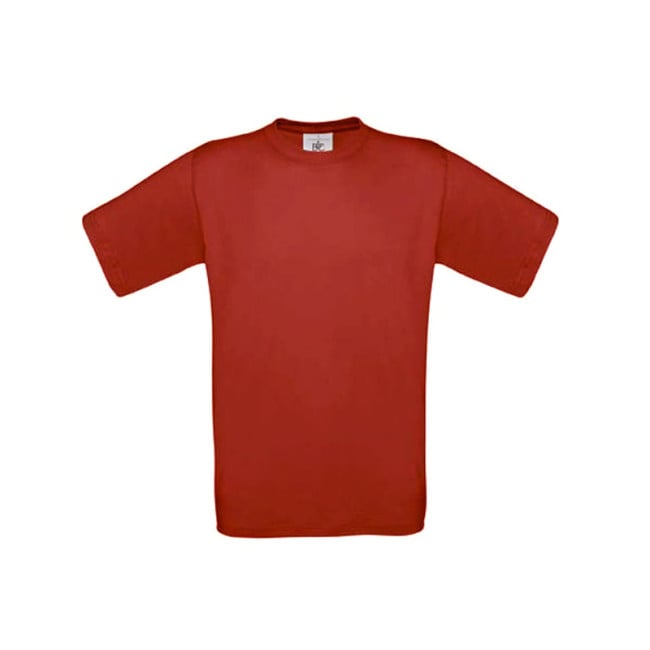 Tee-shirt manches courtes Rouge - B&C Tee-shirt manches courtes Rouge - B&C