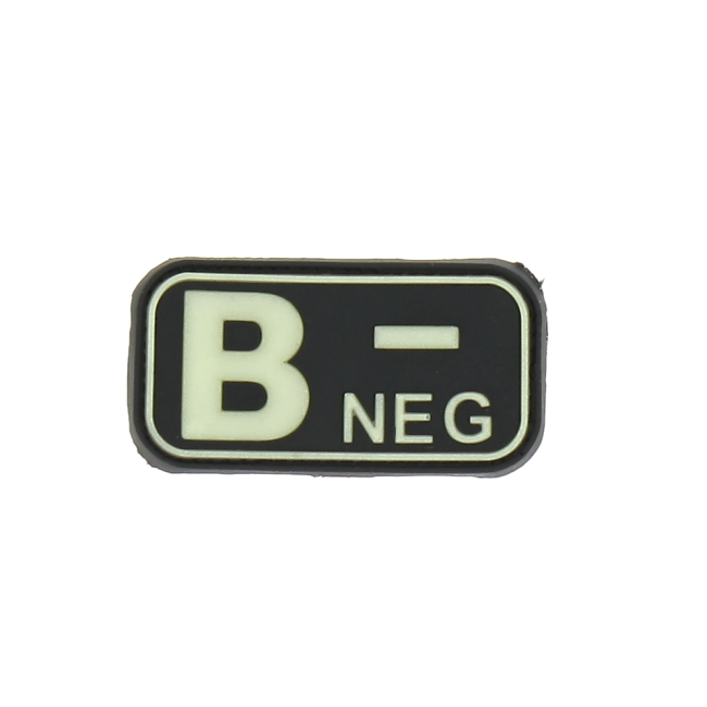 Patch groupe sanguin B- Photolumincescent - JTG Patch groupe sanguin B- Photolumincescent - JTG