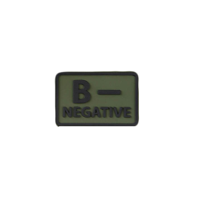 Patch de groupe sanguin B- Vert OD - Helikon