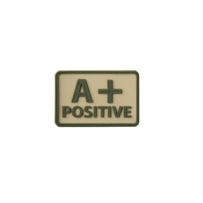 Blutgruppen-Patch A+ Coyote - Helikon