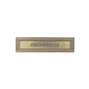 Agrafe ordonnance SENTINELLE bronze