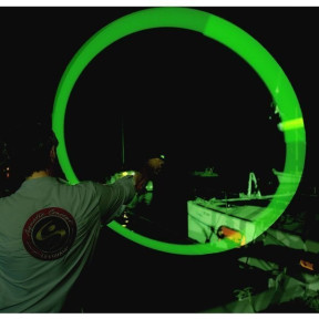 Bâton lumineux vert 8 heures - Cyalume