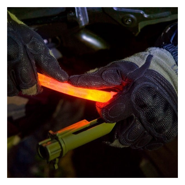 Bâton lumineux orange 12 heures - Cyalume