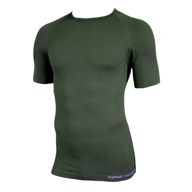 Tee-shirt Technical Line manches courtes Vert OD - Summit Outdoor
