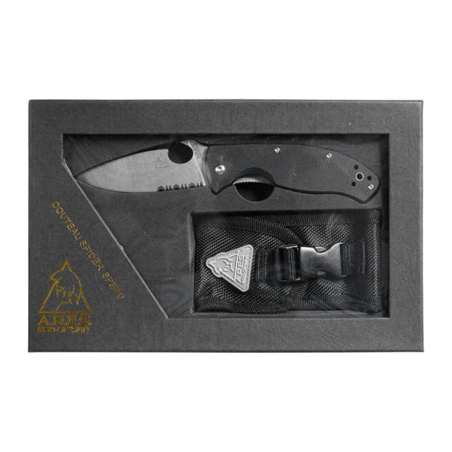 Couteau Spider Speed Noir - Ares 