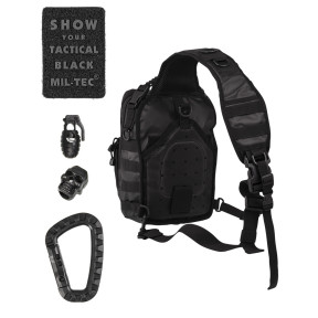 Torba Assault One Strap Tactical 10L Czarna - Miltec