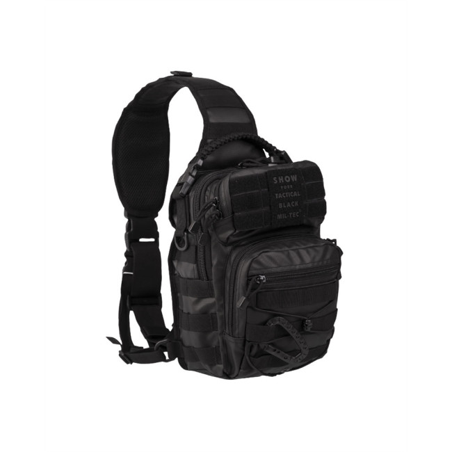 Assault One Strap Tactical Umhängetasche 10L Schwarz - Miltec