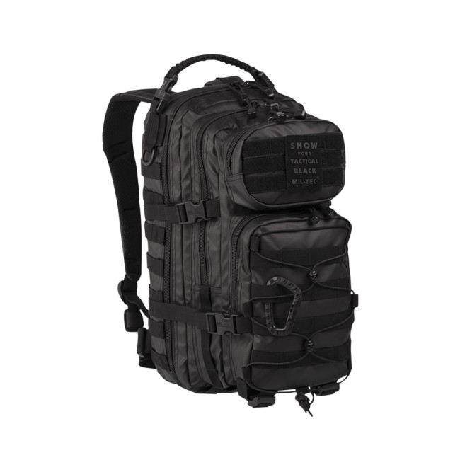 Sac à dos US ASS. PACK Tactical Black 20L Noir - Miltec