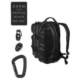 US ASS. PACK Taktischer Rucksack 20L Schwarz - Miltec