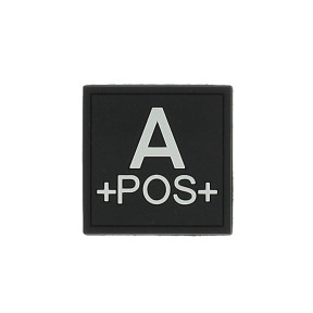 Patch siliconen A+ Zwart - Patrol