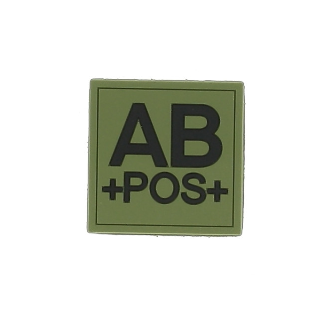 Silikon-Patch AB+ Armeegrün - Patrol