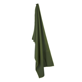 Microvezel handdoek 60 x 120 cm Groen OD - Highlander