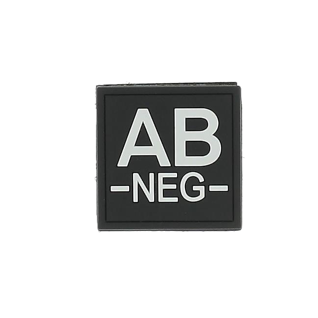 Siliconen patch AB- Zwart - Patrol