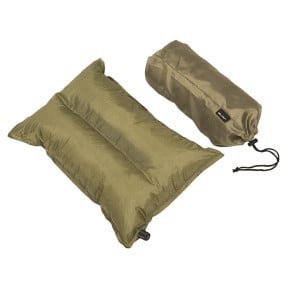 Oreiller gonflable vert olive - miltec
