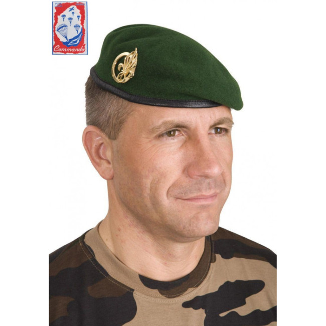 Béret commando légion étrangère vert - TOE Concept Béret commando légion étrangère vert - TOE Concept