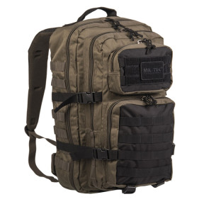 Mochila US Assault 36L verde/preta - Miltec
