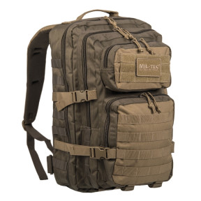 Rugzak US Assault Pack LG groen/coyote - Miltec