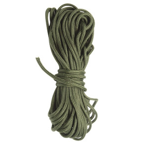 Multi-gebruik touw 3 mmx15 m olijfgroen - Miltec