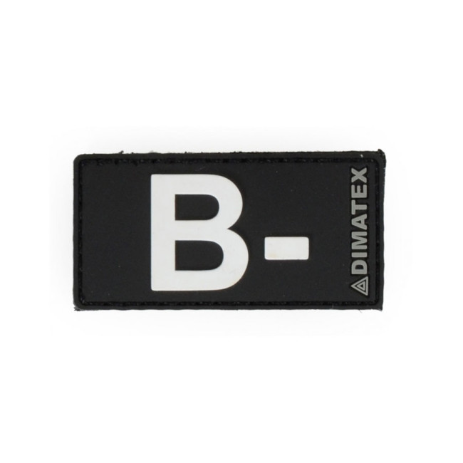 Patch groupe sanguin B- - Dimatex Patch groupe sanguin B- - Dimatex