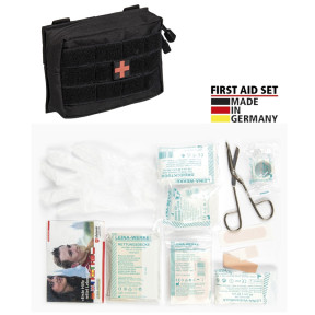 Kit di pronto soccorso Leina Pro. da 25 pezzi nero - Miltec