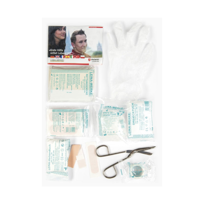 Erste-Hilfe-Set Leina Pro, 25-teilig, schwarz - Miltec