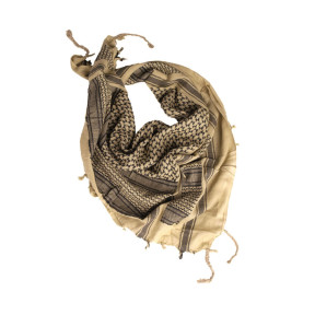 Echarpe shemagh kaki/noire - Miltec