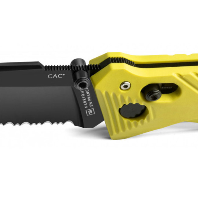 Zakmes Cac® getand PA6 geel - TB Outdoor