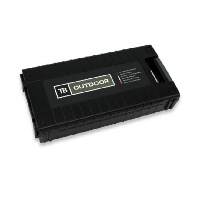 Couteau de poche Cac® serration PA6 noir - TB Outdoor
