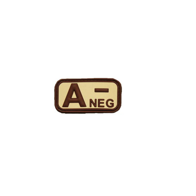 Patch bloedgroep A- Coyote - JTG