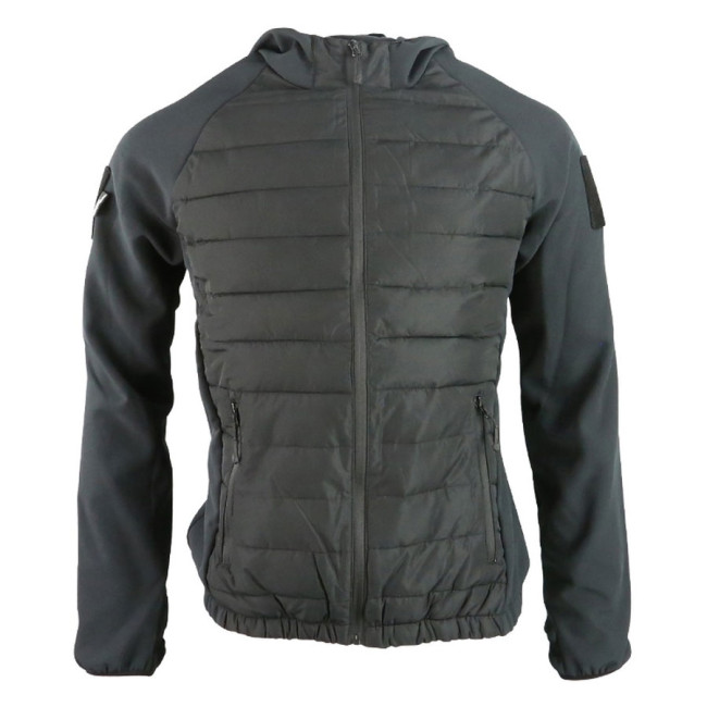 Veste bi-matière Venon noir - Kombat Tactical Veste bi-matière Venon noir - Kombat Tactical