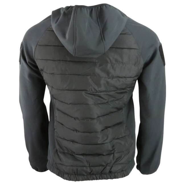 Bi-materiaal jas Venon zwart - Kombat Tactical