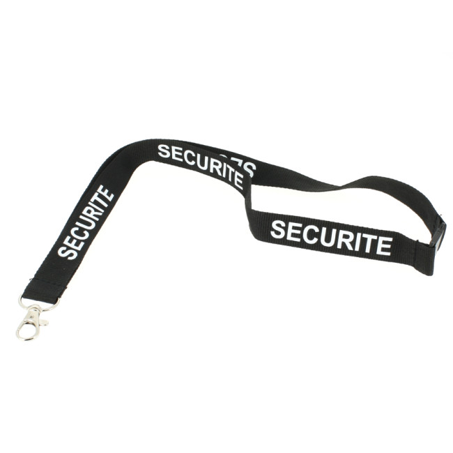 Tour de cou / Porte Badge SECURITE