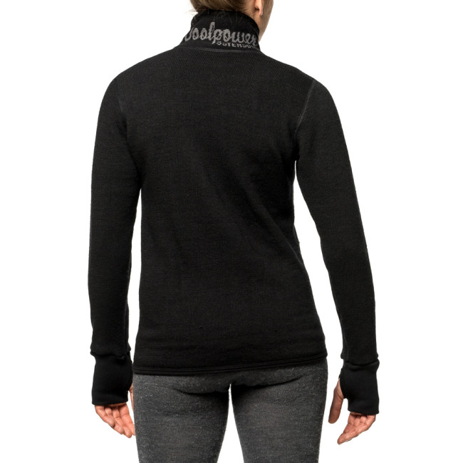 Gilet à fermeture zip Full zip jacket 400 noir - Woolpower