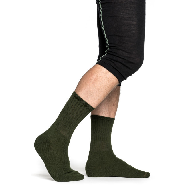 Chaussettes Ullfrotté 200 vert de pin - Woolpower