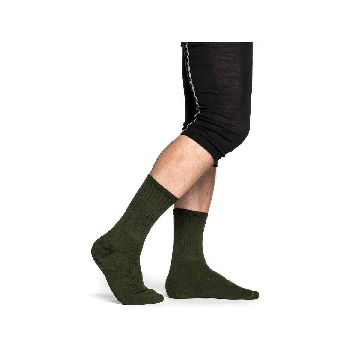 Köp Woolpower Zip Turtleneck 200 Pine Green