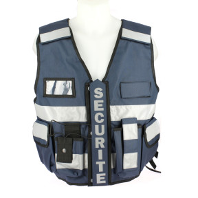 Tactic Thor beveiliging vest - donkerblauw - VVS