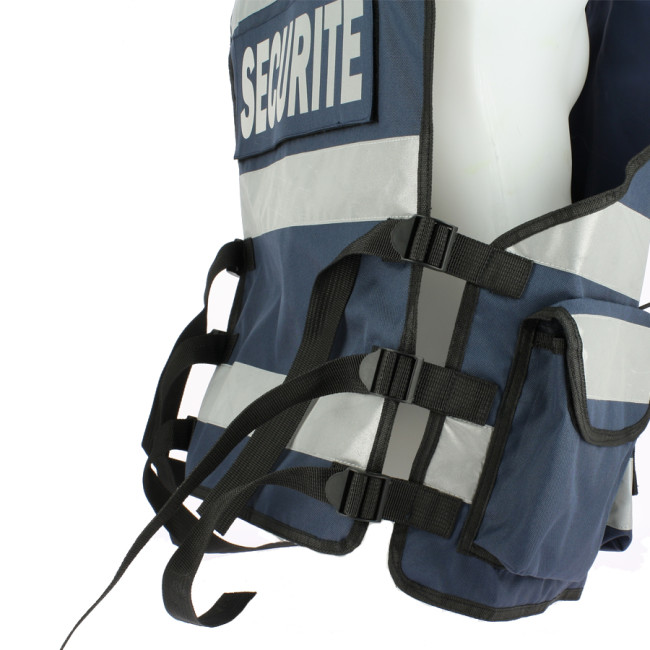 Hoge zichtbaarheid vest marineblauw - VVS