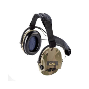 Gehörschutz mit schwarzem Stoffnackenband Suprême Pro-X (SNR: 24db) - Camo - MSA Sordin