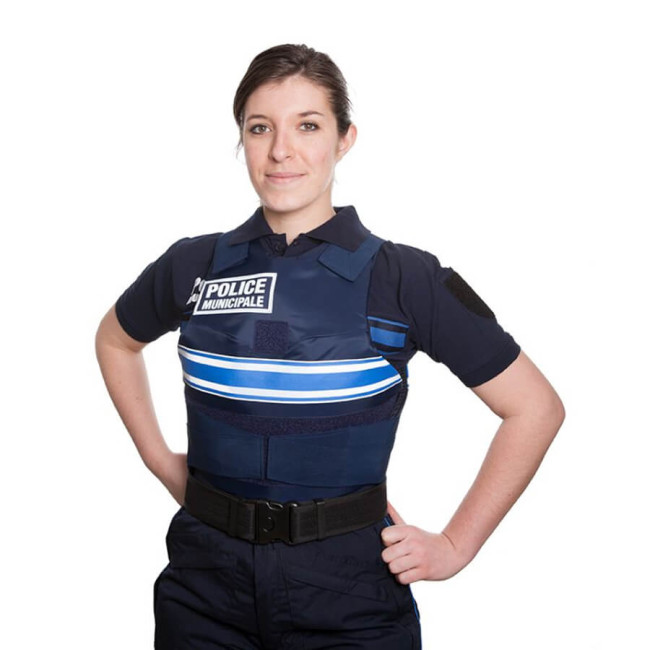 Gilet pare balles Police Municipale one plus femme - Le Protecteur