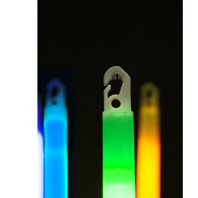 Bâton lumineux Chemlight 15 cm - 8 heures - bleu - Cyalume